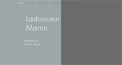 Desktop Screenshot of martinladouceur.com