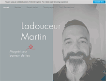 Tablet Screenshot of martinladouceur.com